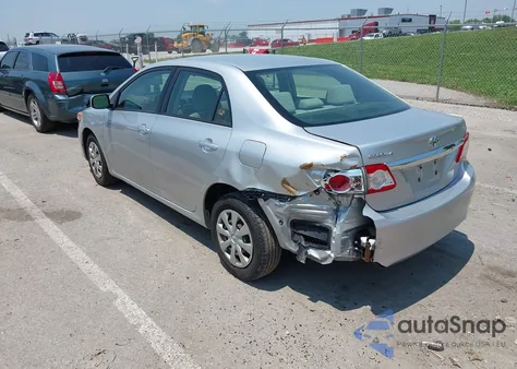 2011 Toyota Corolla Le from USA, damaged, VIN JTDBU4EE3B9140308